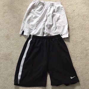 2 Nike dri-fit soccer shorts